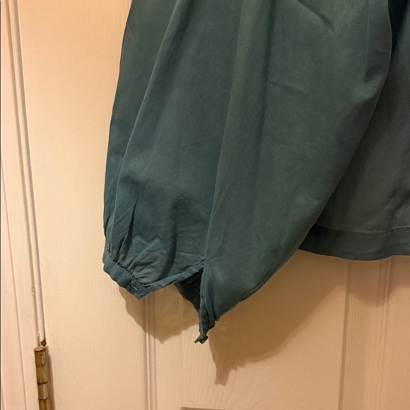 Doen Jane Button-Up Blouse Riviera Blue L - Picture 3 of 6